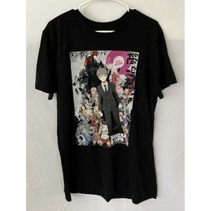Dangan Ronpa 3 Black Retro Anime Manga Graphic Official Funimation Size Large